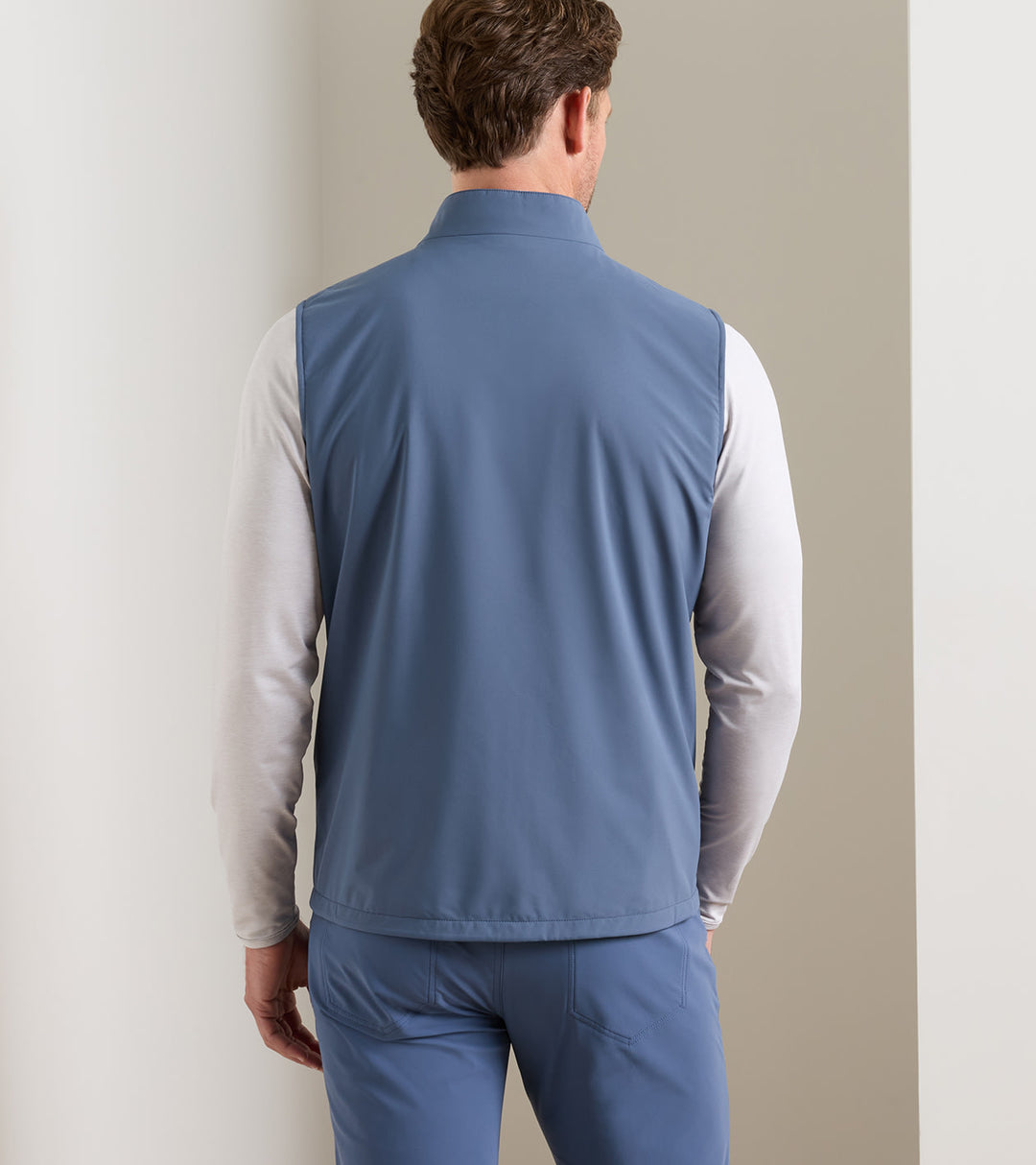 Peter Millar Ryder Reversible Vest: Cadet