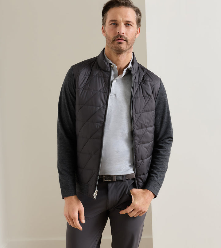Peter Millar Walker Hybrid Jacket: Iridium