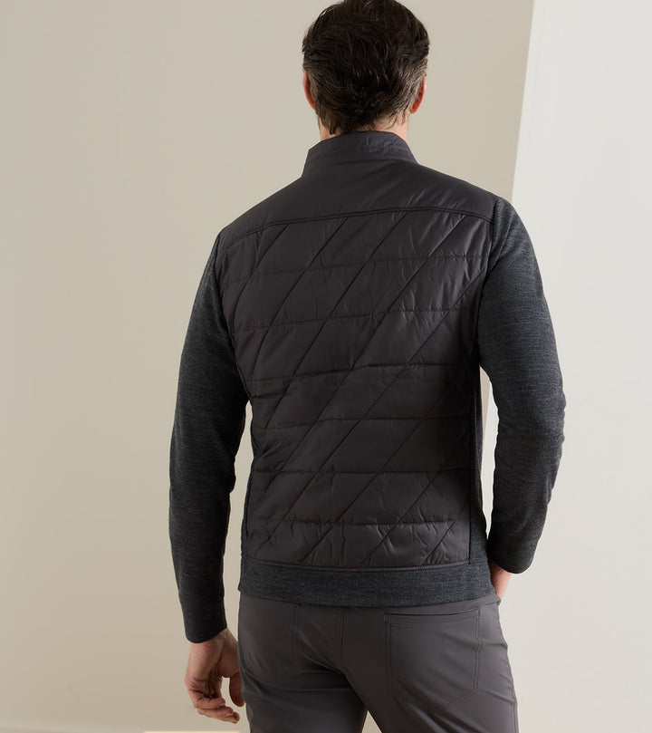 Peter Millar Walker Hybrid Jacket: Iridium