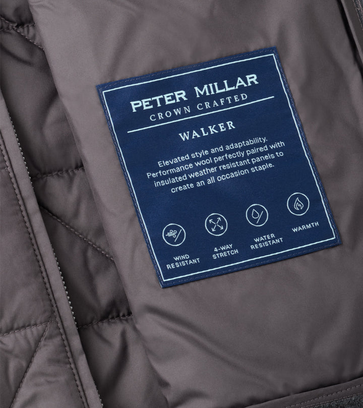 Peter Millar Walker Hybrid Jacket: Iridium