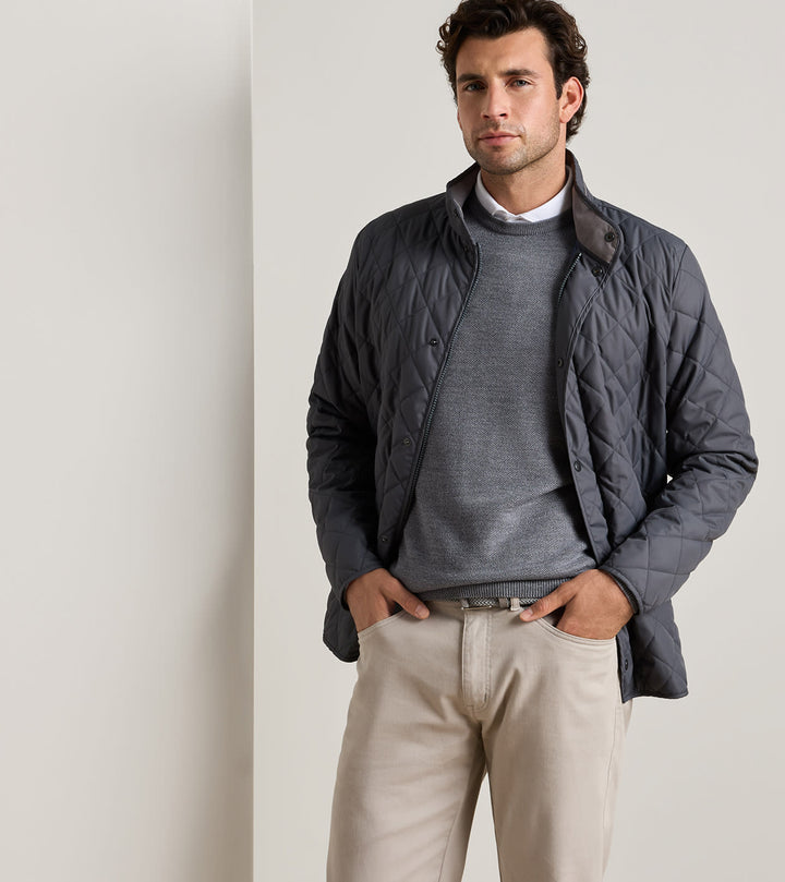 Peter Millar Suffolk Coat: Iron