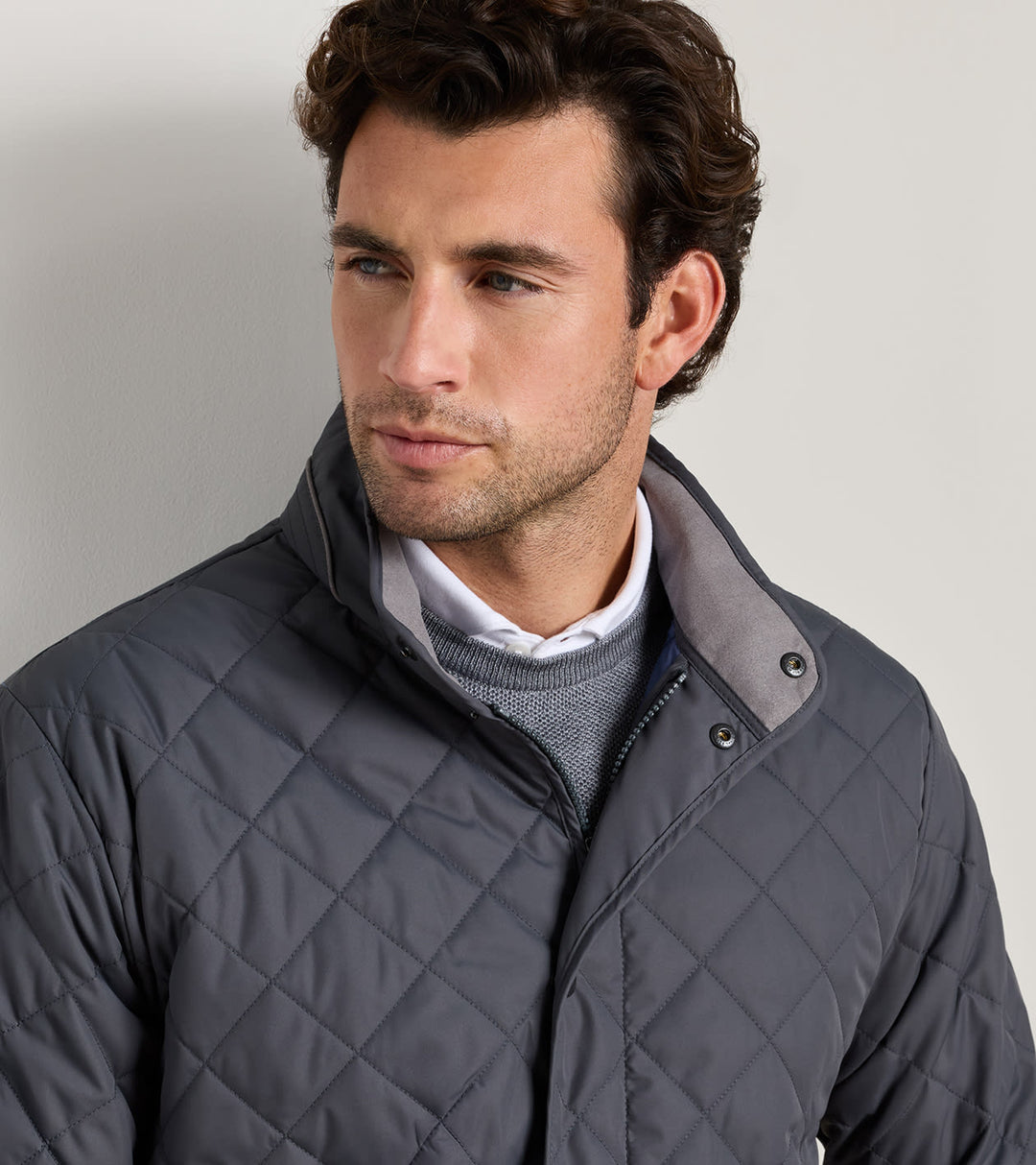 Peter Millar Suffolk Coat: Iron