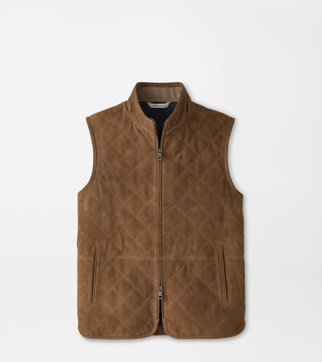 Peter Millar Essex Suede Vest: Sawgrass