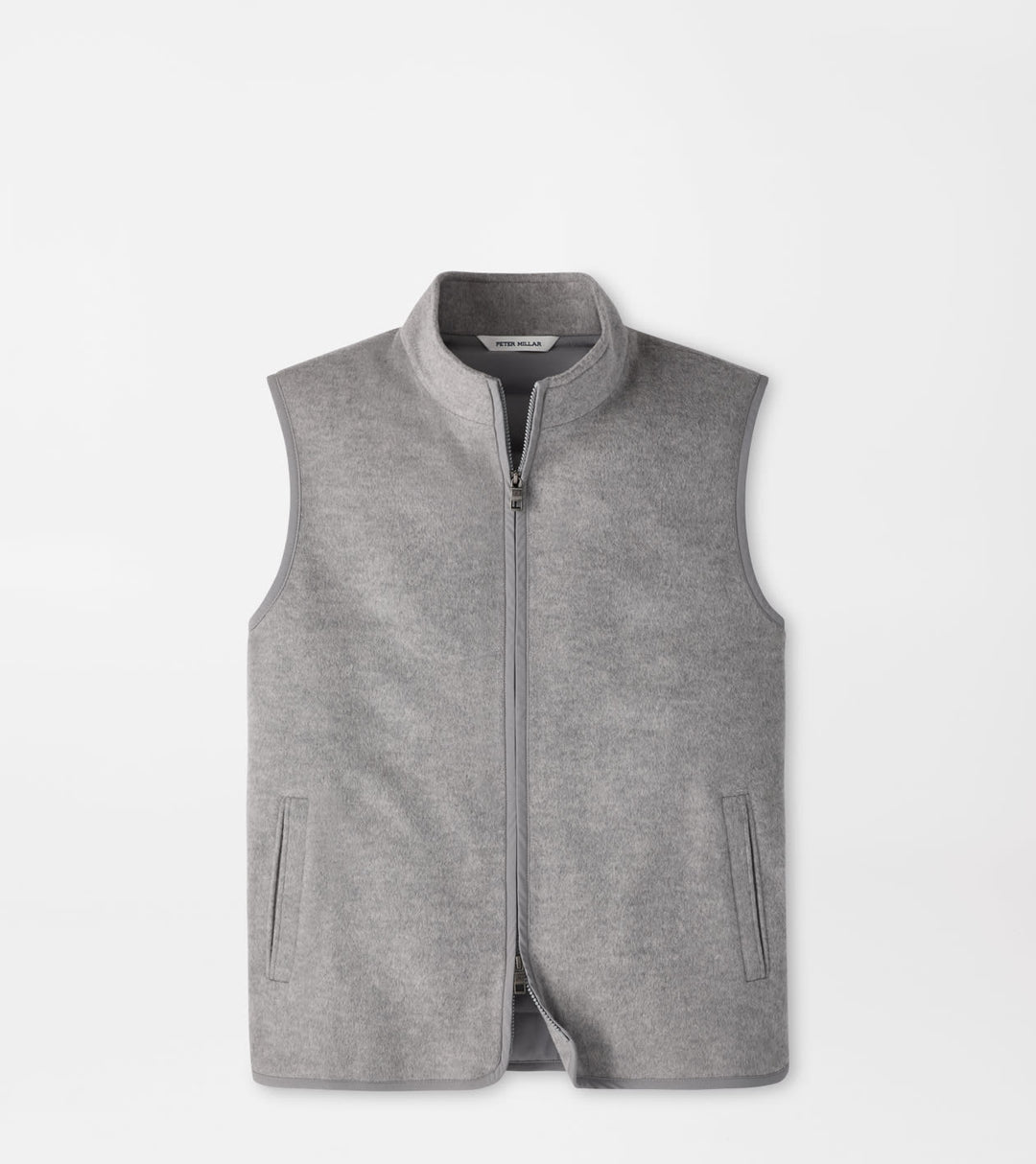 Peter Millar Crown Flex Merino Vest: British Grey