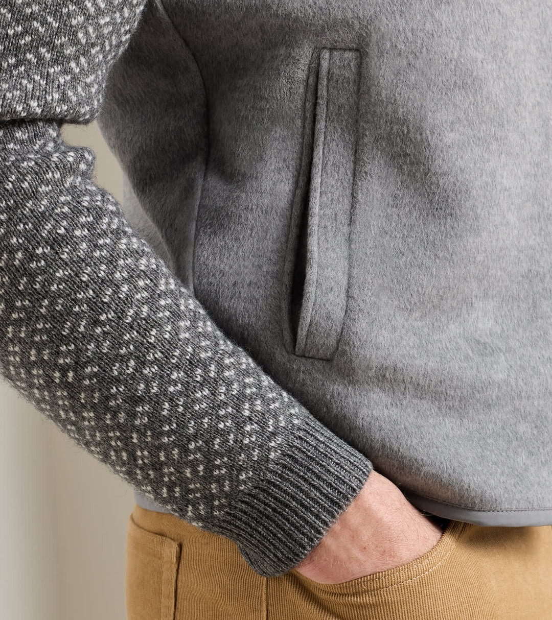 Peter Millar Crown Flex Merino Vest: British Grey
