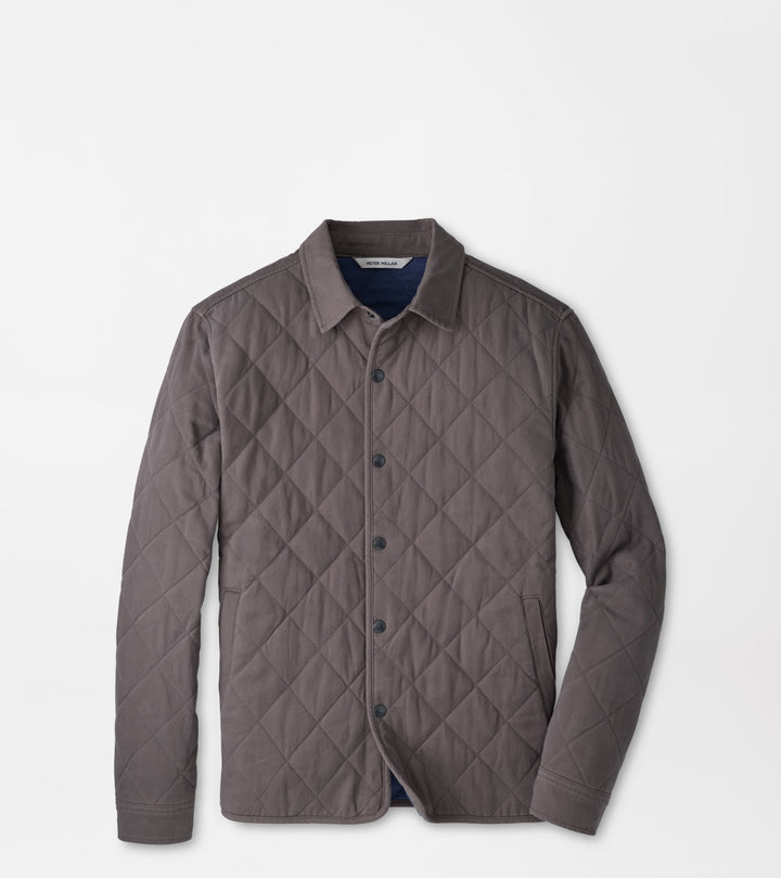 Peter Millar Chatham Cotton Cashmere Shirt Jacket: Cityscape
