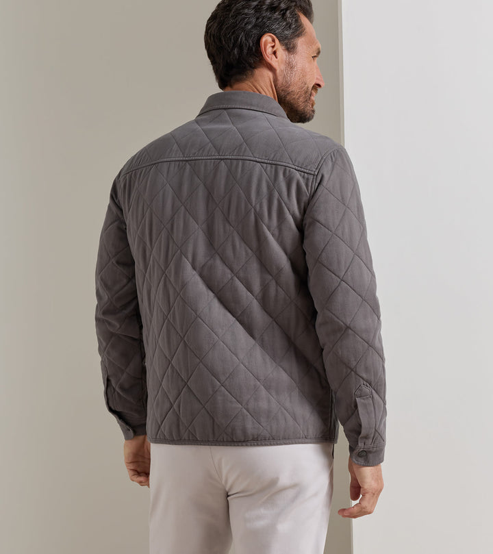 Peter Millar Chatham Cotton Cashmere Shirt Jacket: Cityscape