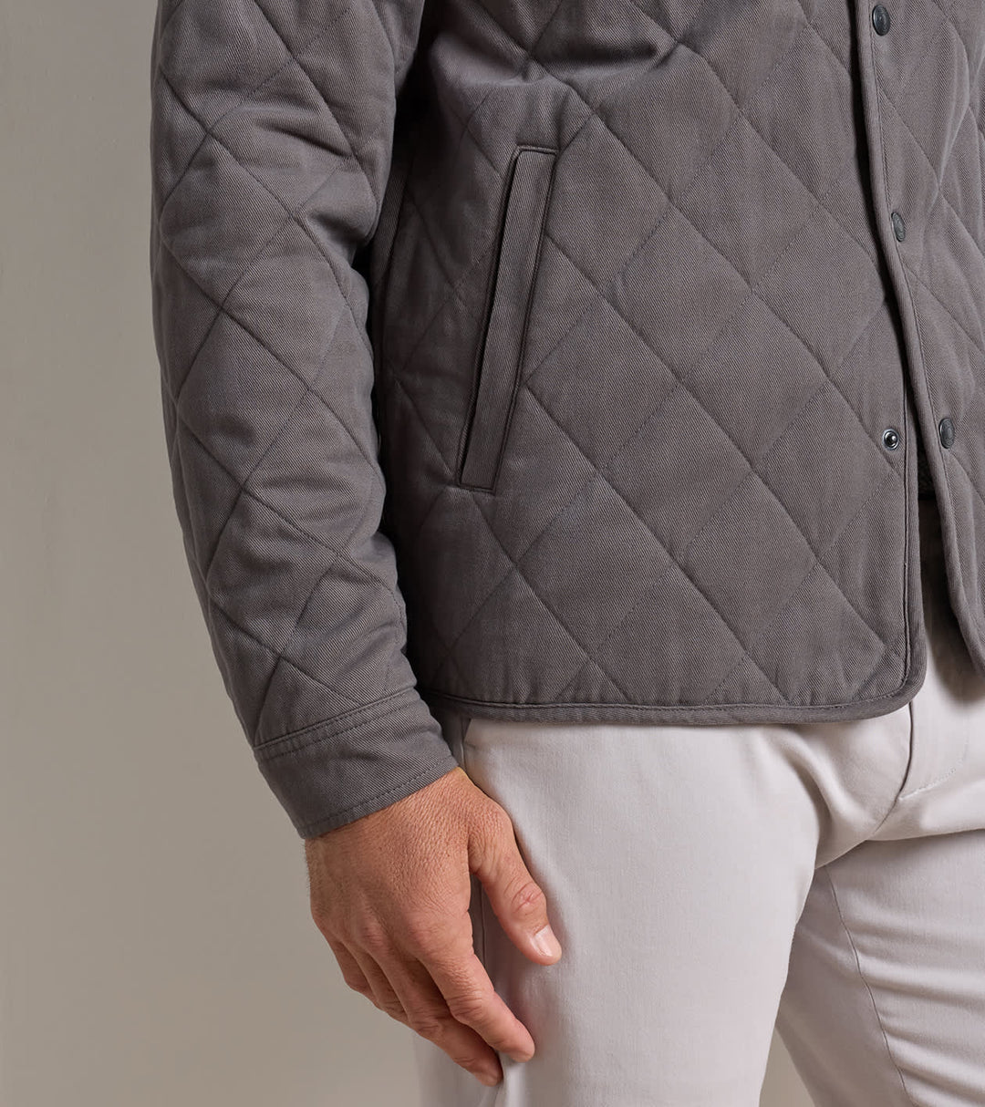 Peter Millar Chatham Cotton Cashmere Shirt Jacket: Cityscape