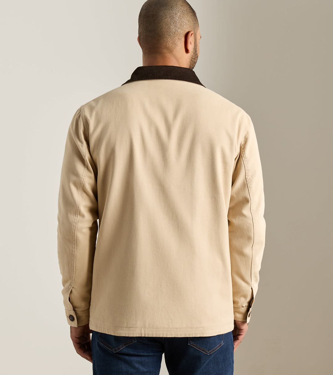 Peter Millar Chatham Cotton Cashmere Coat: Sand