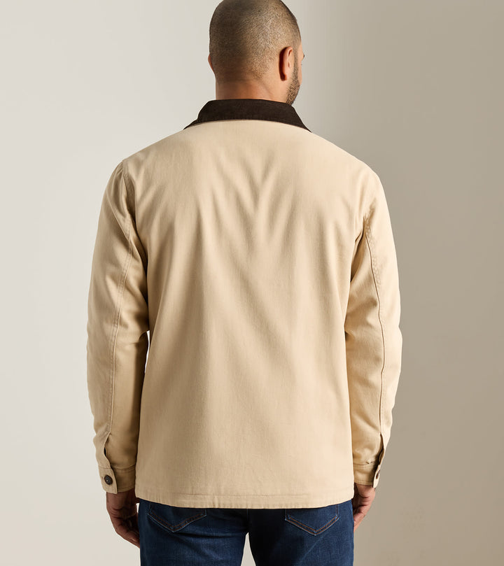 Peter Millar Chatham Cotton Cashmere Coat: Sand