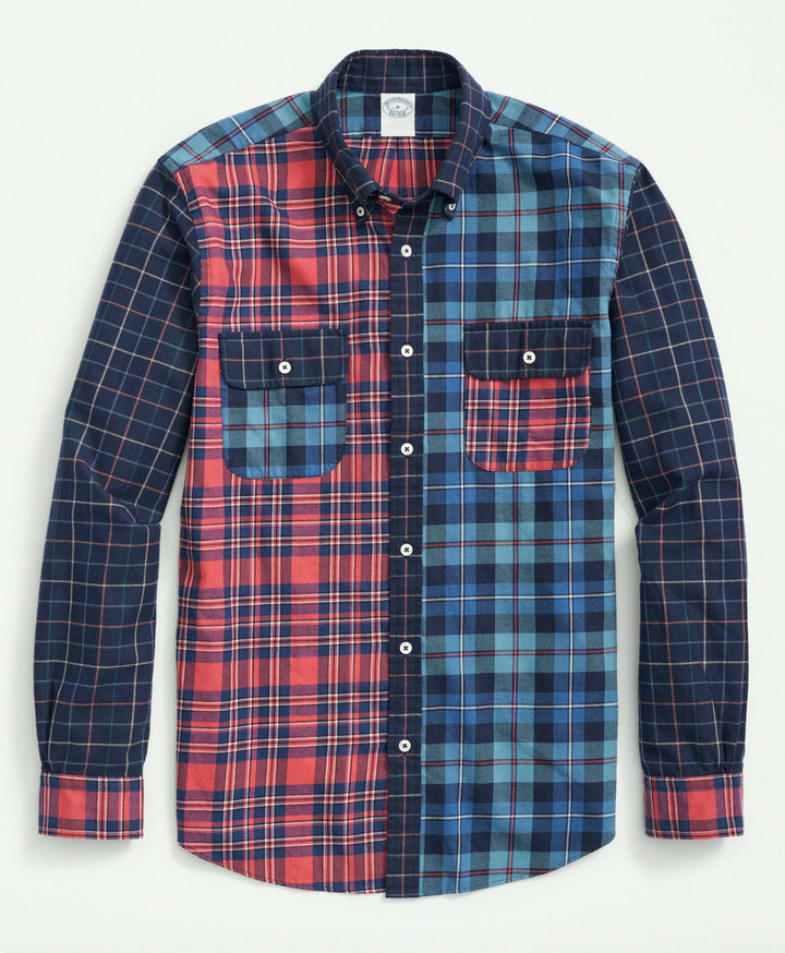 Brooks Brothers Archival Brushed Twill Fun Tartan Shirt: Multi