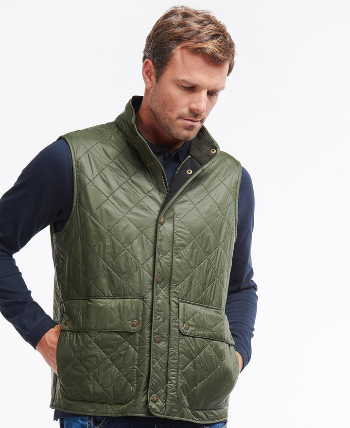 Barbour Mens Rosemount Polar Fleece Gilet: Olive