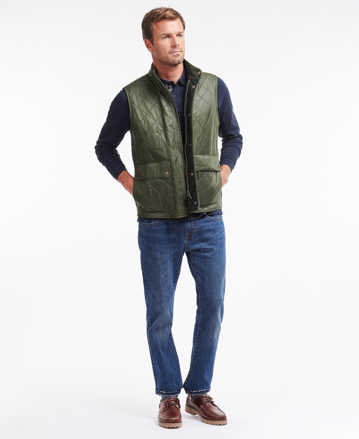 Barbour Mens Rosemount Polar Fleece Gilet: Olive