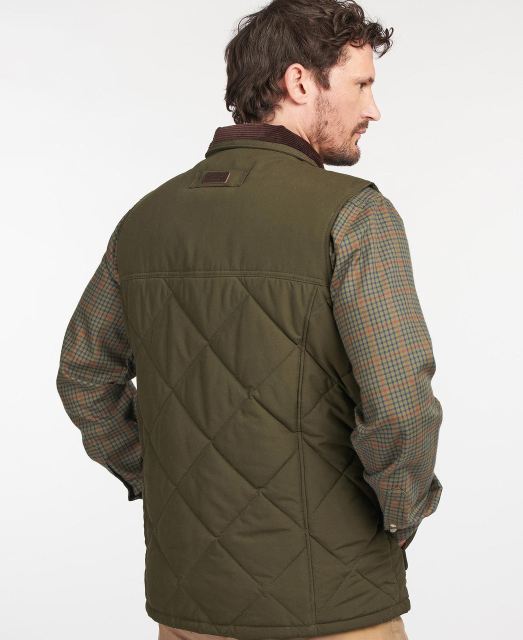 Barbour Mens Winterdale Gilet - Dark Olive