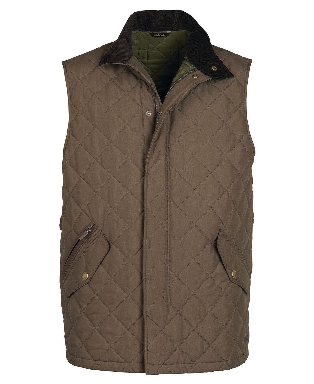 Barbour Mens Shoveler Gilet: Olive