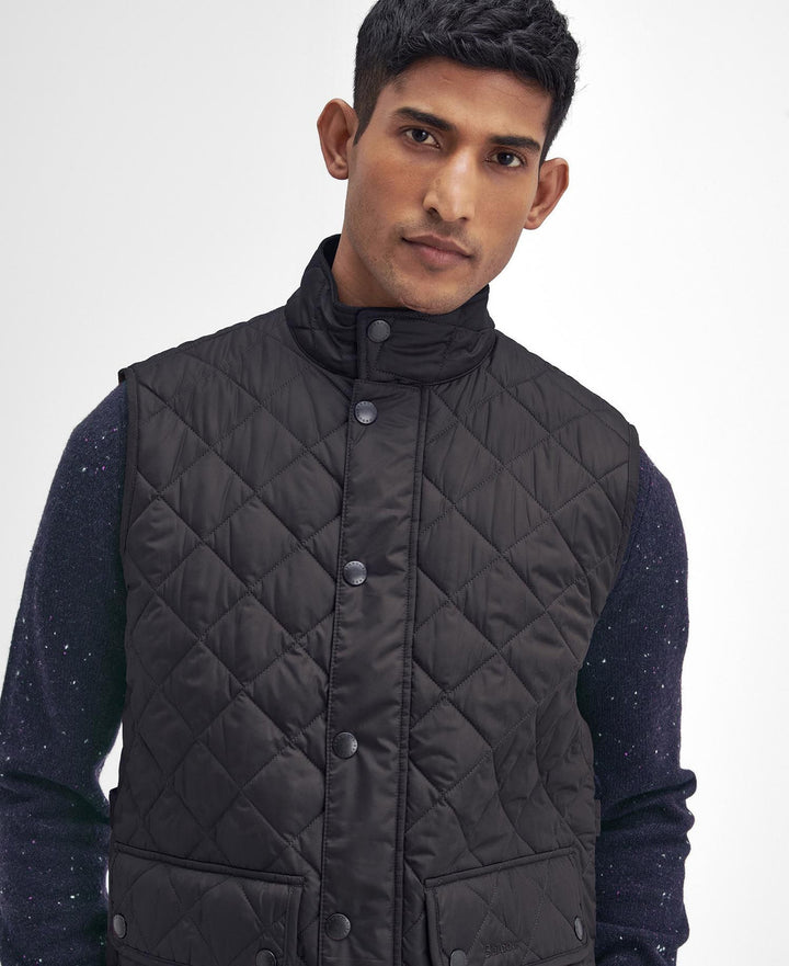 Barbour Lowerdale Gilet: Charcoal