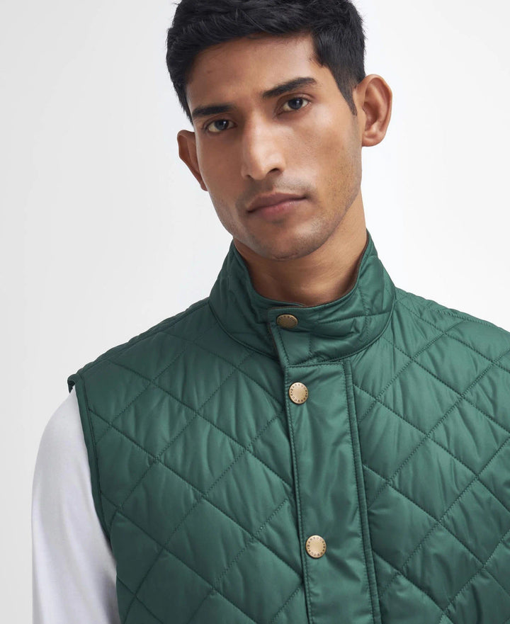 Barbour Lowerdale Gilet: Racing Green