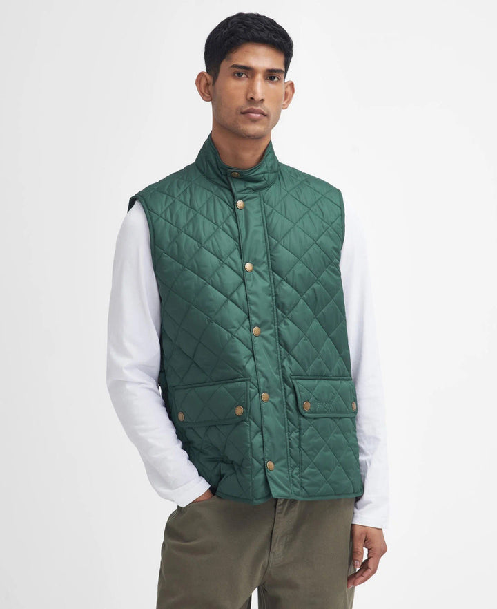 Barbour Lowerdale Gilet: Racing Green