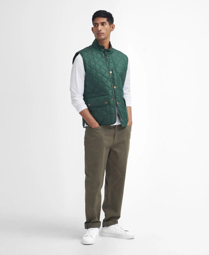 Barbour Lowerdale Gilet: Racing Green