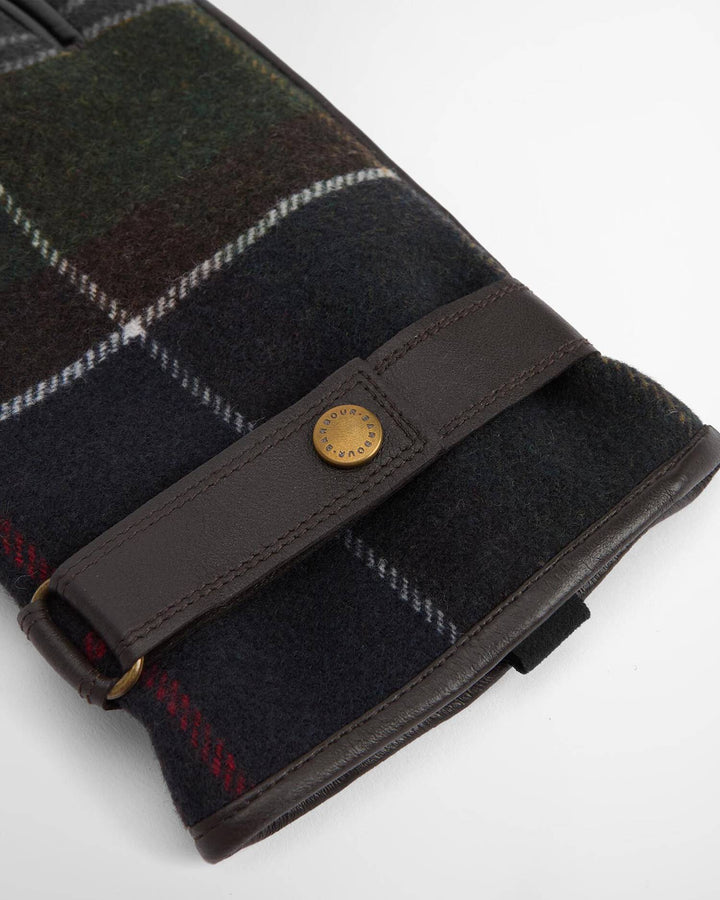 Barbour Newbrough Tartan Gloves: Classic