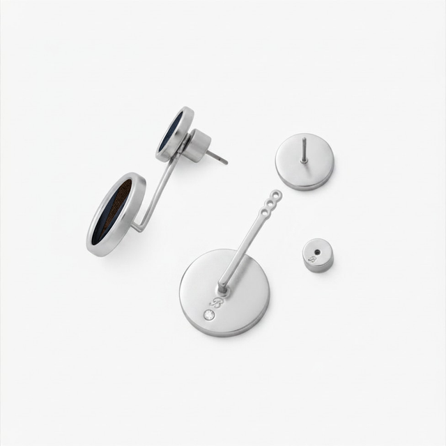 Brackish Lauren Bezel Jacket Earring