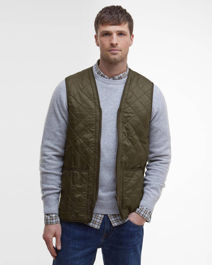 Barbour Men's PolarQuilt Waistcoat/Liner: Olive