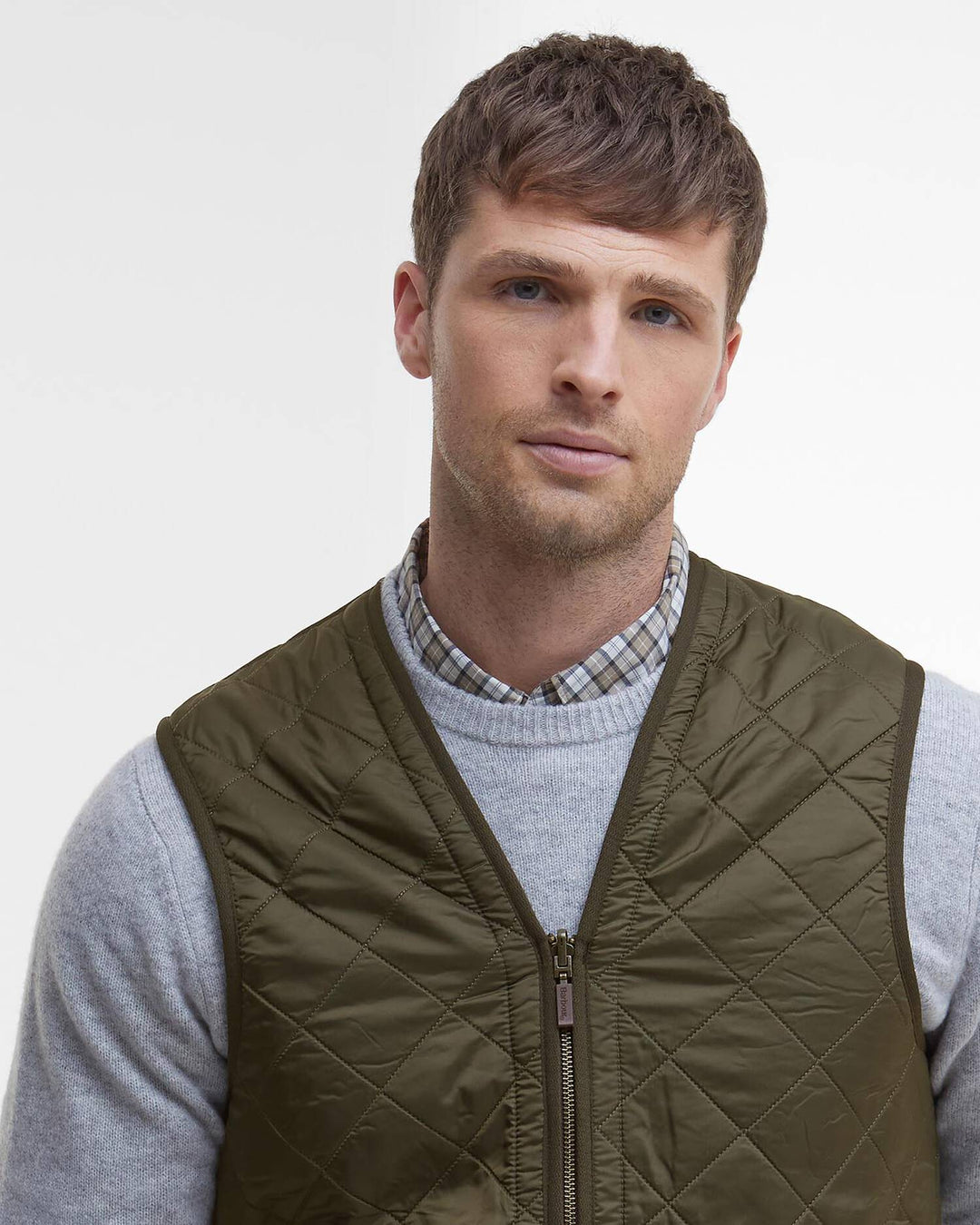 Barbour Men's PolarQuilt Waistcoat/Liner: Olive