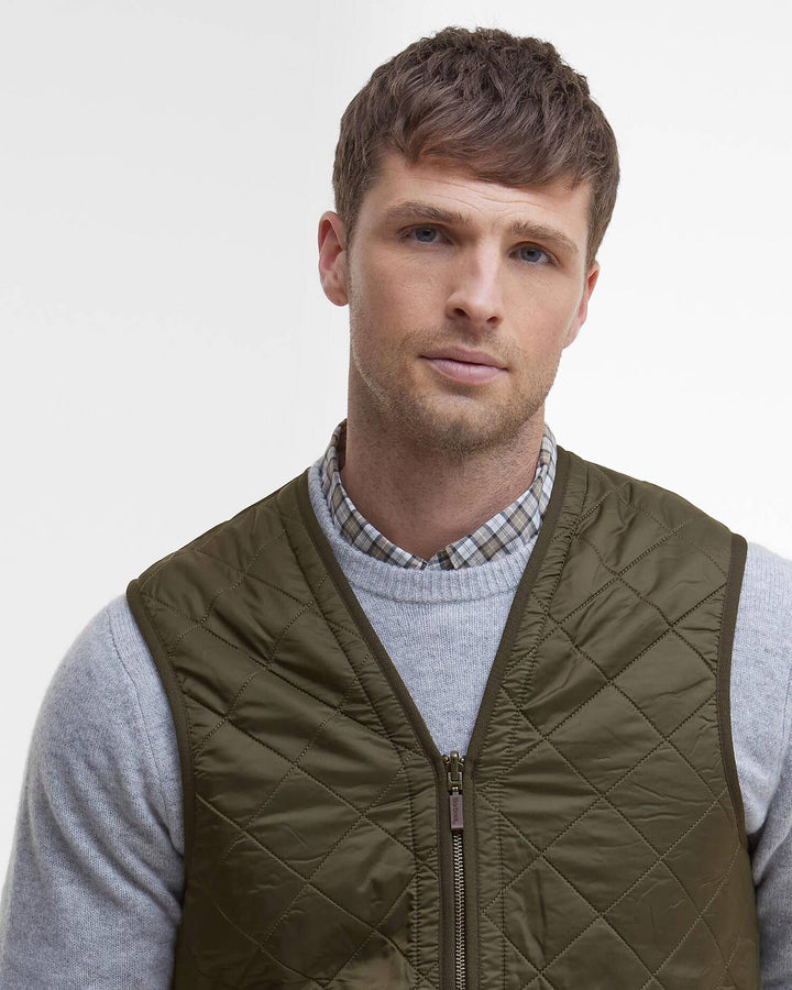 Barbour Men's PolarQuilt Waistcoat/Liner: Olive