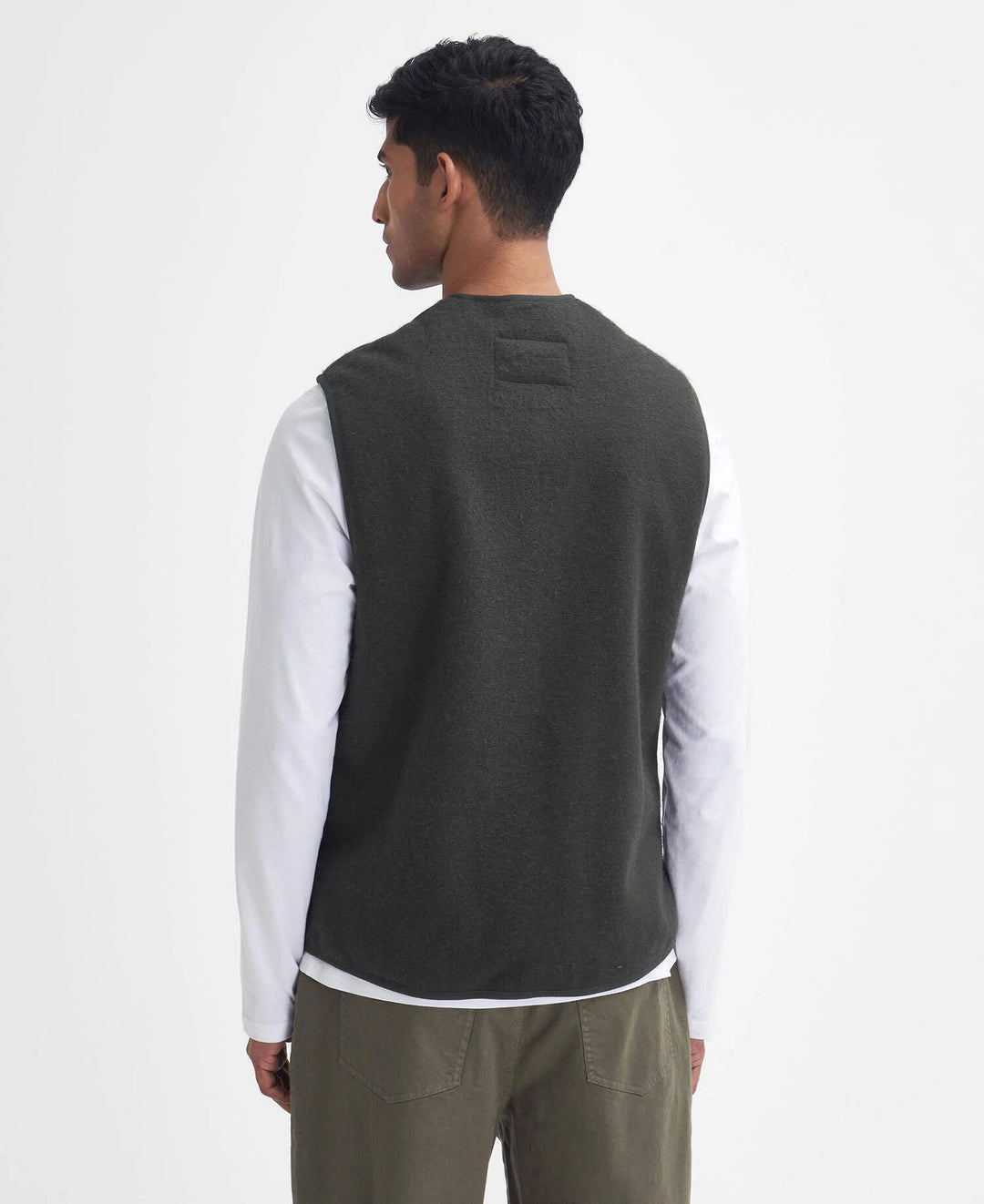 Barbour Warm Pile Zip-In Liner: Sage