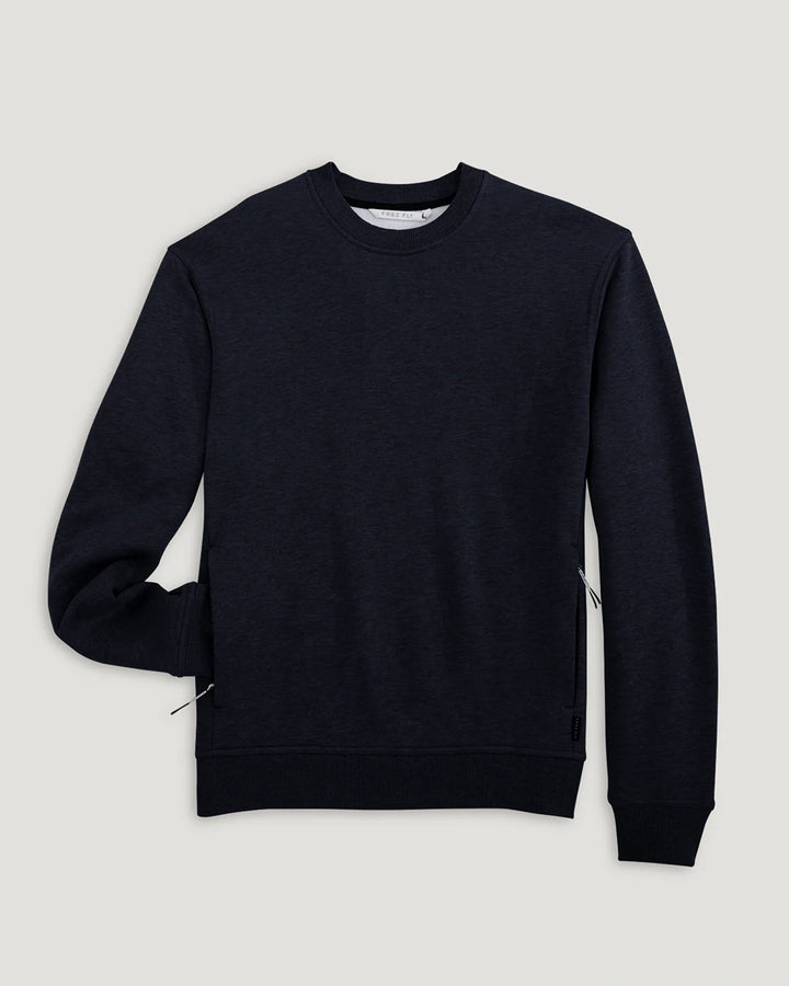 Free Fly Men's Bamboo Northcoast Fleece Crew: Black