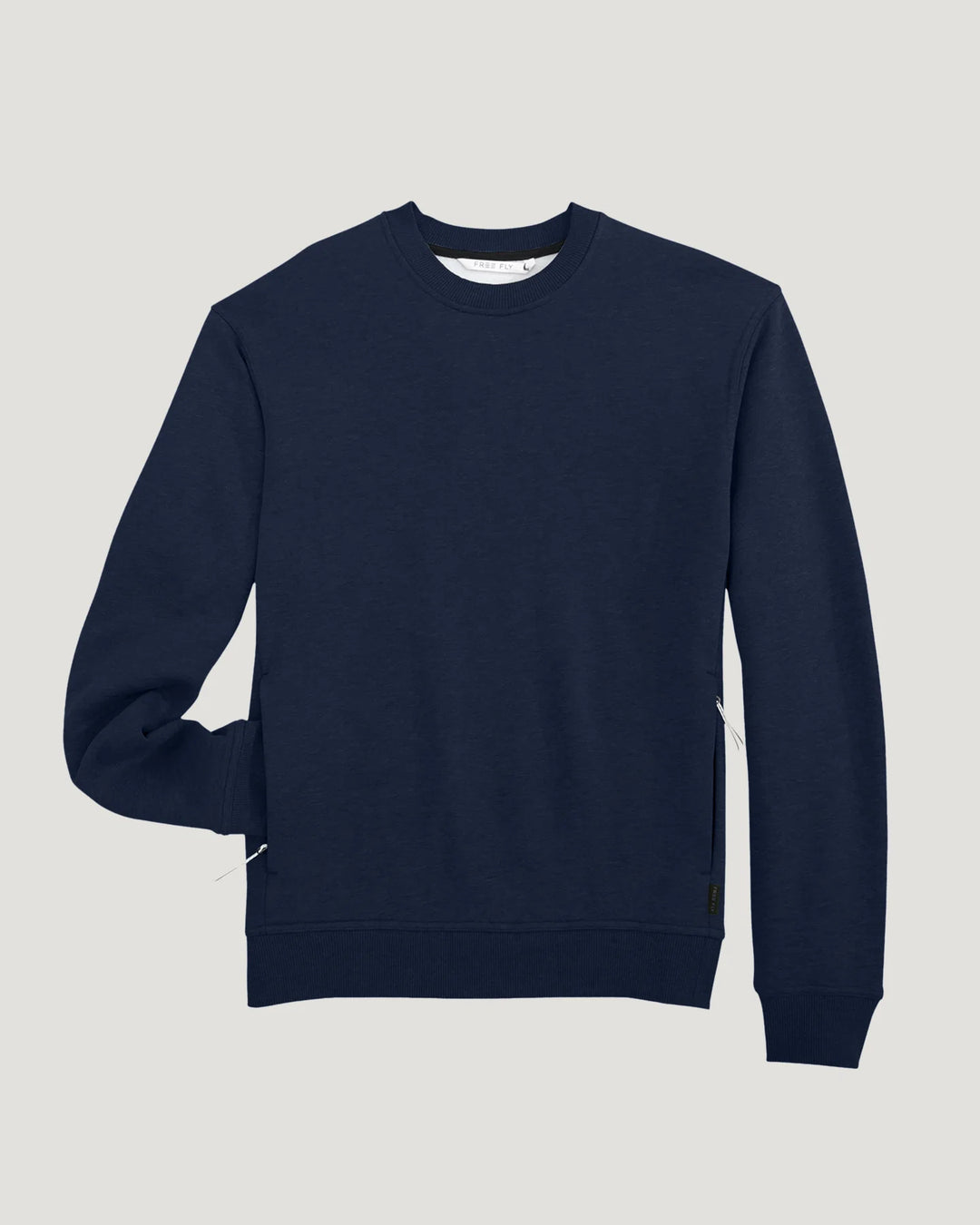 Free Fly Men's Bamboo Northcoast Fleece Crew: True Navy