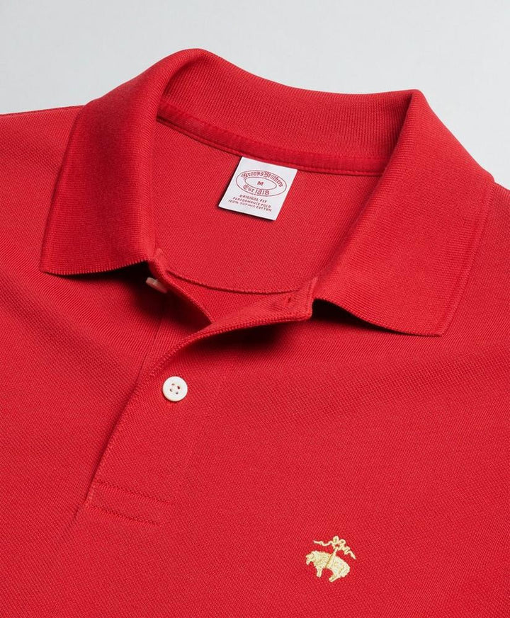 Brooks Brothers Golden Fleece® Original Fit Stretch Supima® Polo Shirt: Red