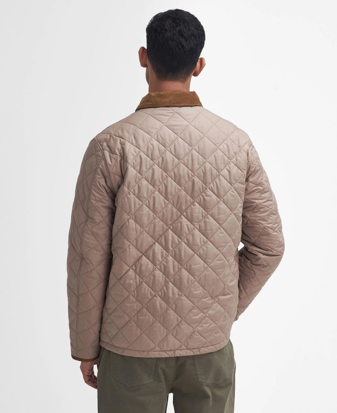 Barbour Hornby Quilted Jacket: Timberwolf