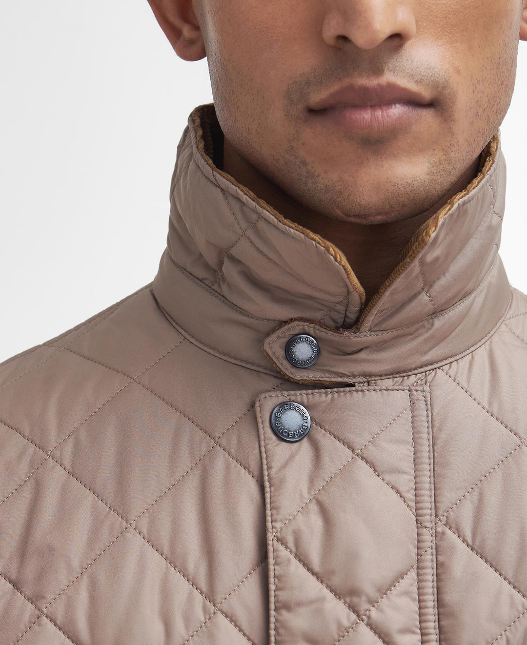 Barbour Hornby Quilted Jacket: Timberwolf