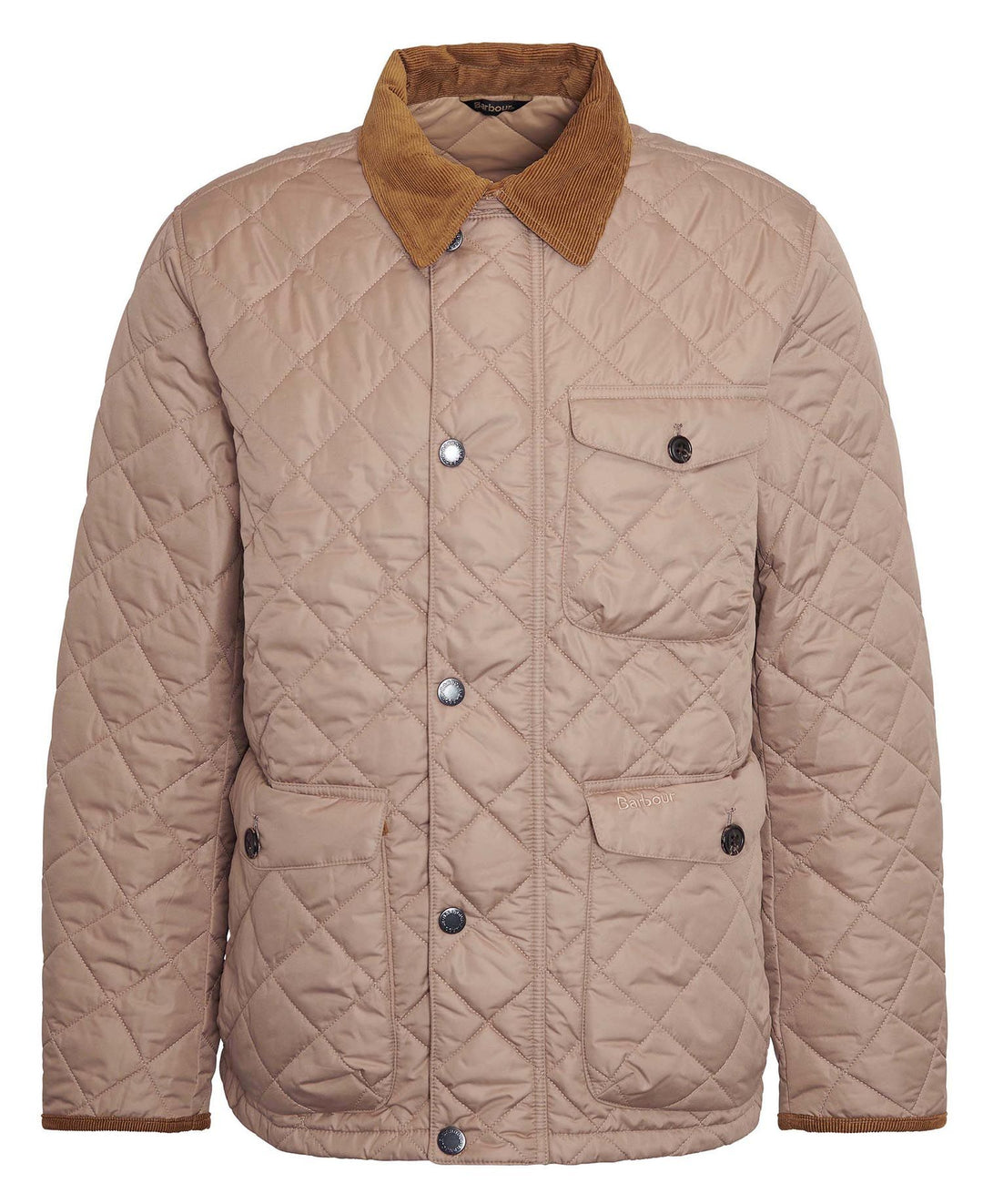 Barbour Hornby Quilted Jacket: Timberwolf