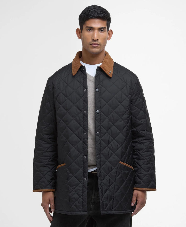 Barbour 30th Anniversary Liddesdale Quilted Jacket: Black