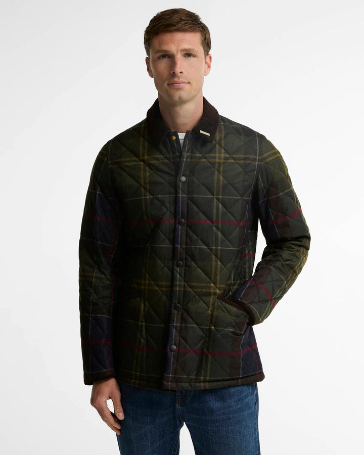 Barbour Icons Tartan Heritage Liddesdale Quilted Jacket: Classic Tartan