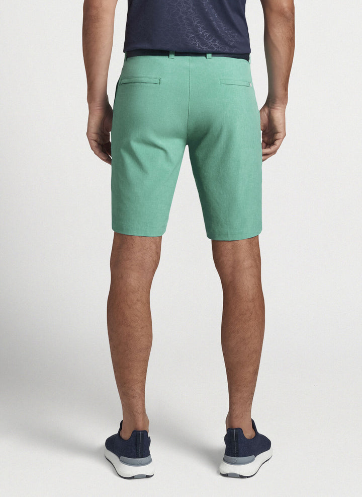 Peter Millar Shackleford Performance Hybrid Short: Rainforest