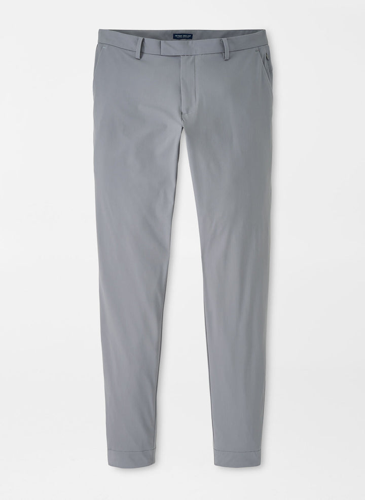 Peter Millar Blade Performance Ankle Sport Pant: Gale Grey