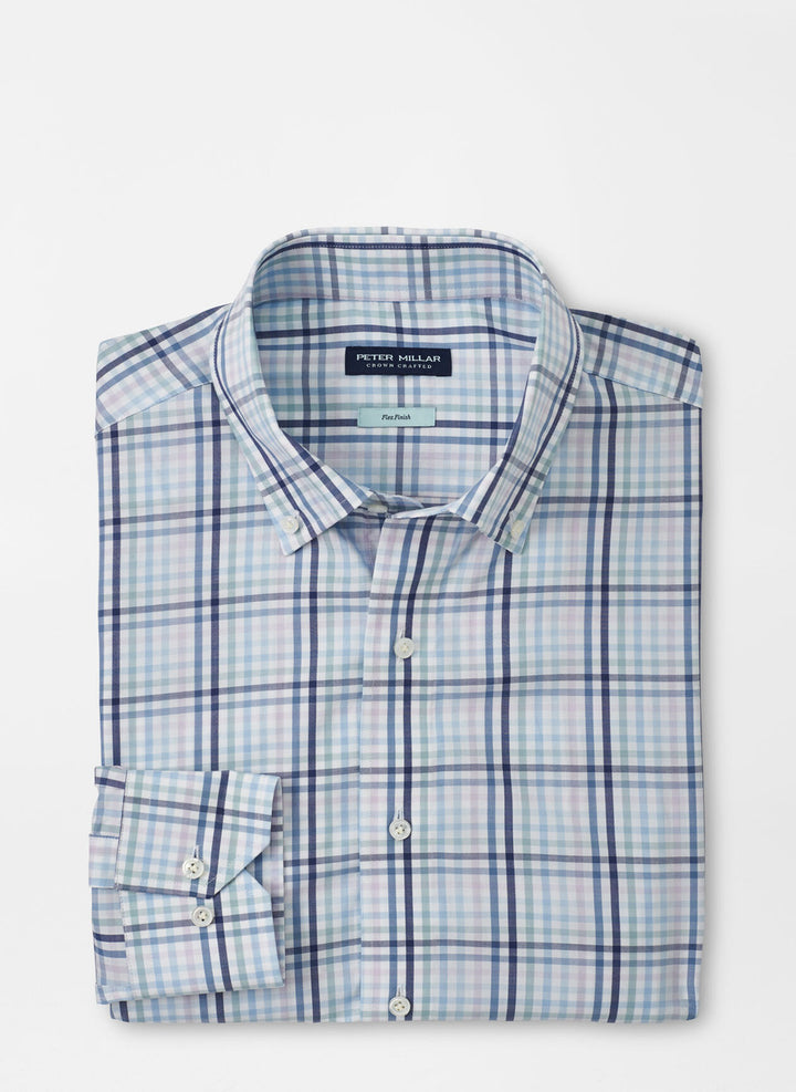 Peter Millar Caspian Cotton Sport Shirt: Multi