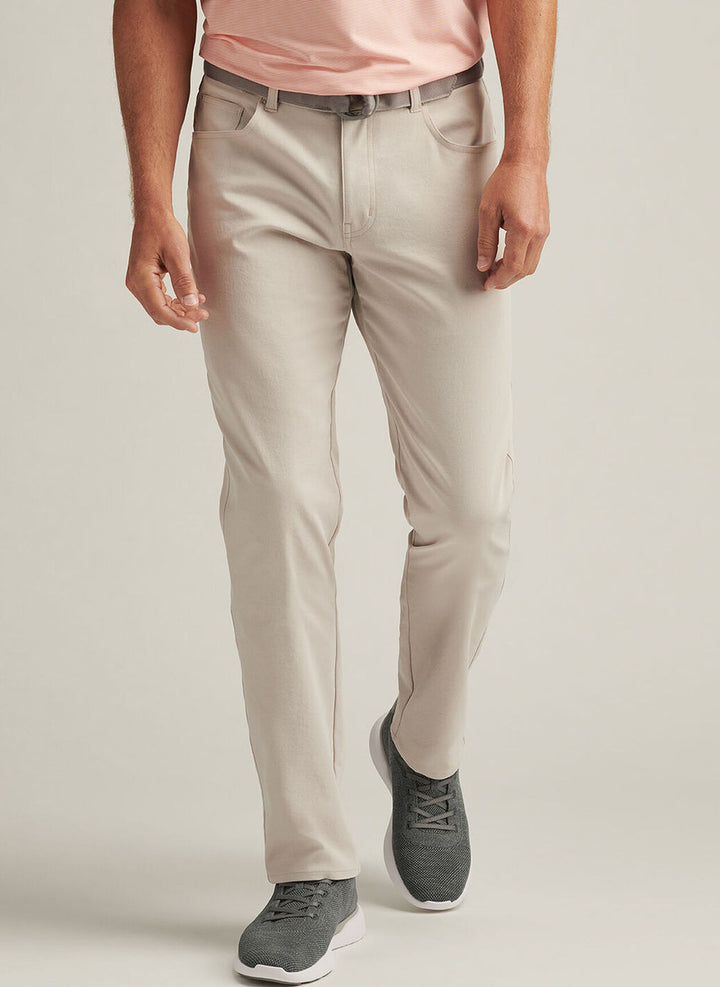 Peter Millar eb66 Performance Five-Pocket Pant: Sand