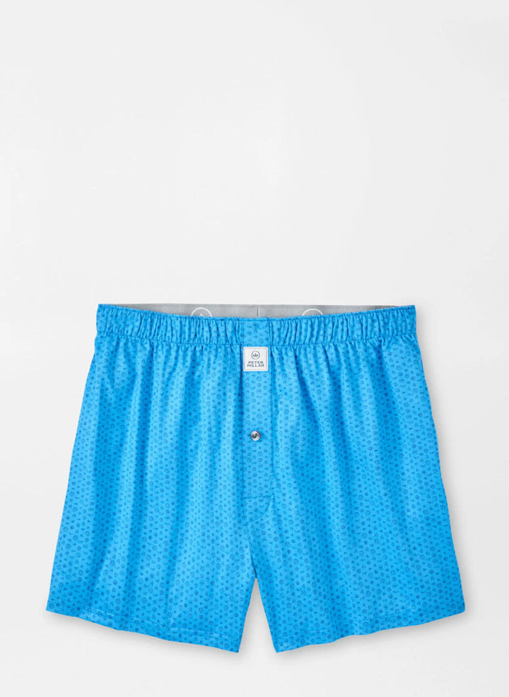 Peter Millar Elements Performance Boxer Short: Riverbed