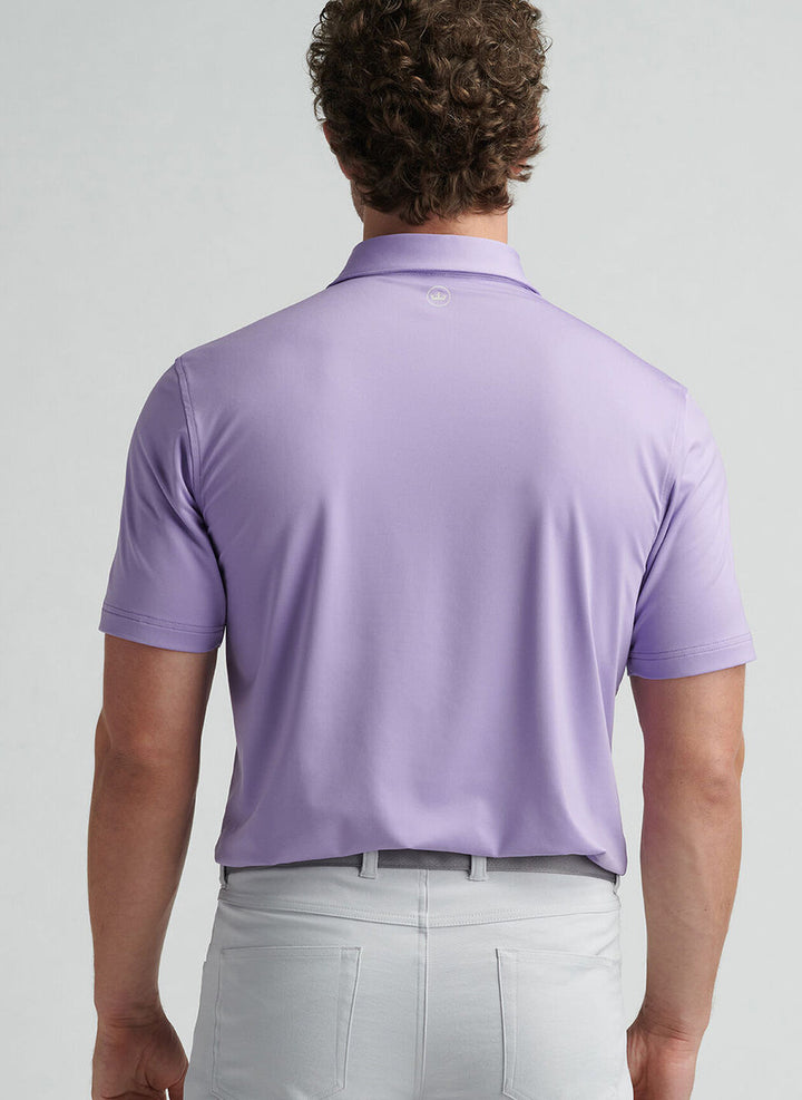 Peter Millar Solid Performance Jersey Polo: Ultra Violet