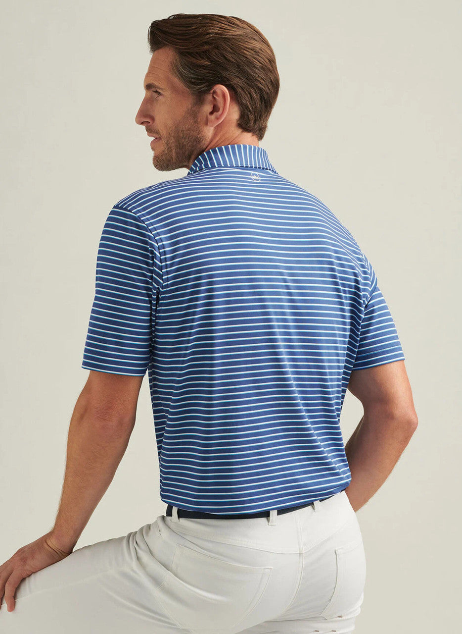 Peter Millar Dunnes Performance Jersey Polo: Sport Navy