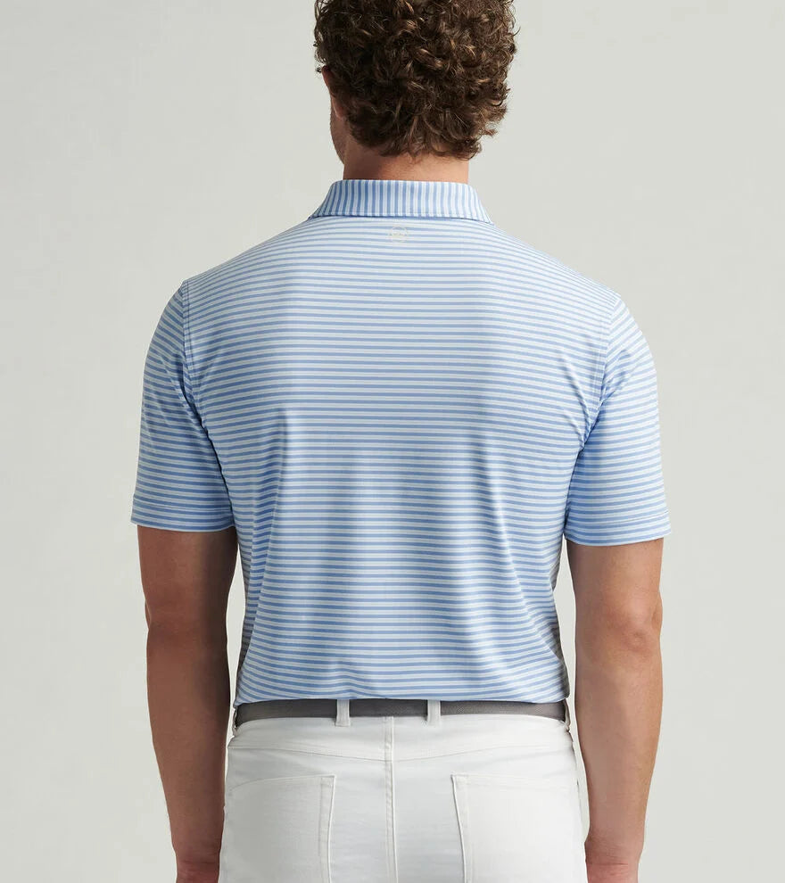 Peter Millar Lane Performance Jersey Polo: Blue Fade