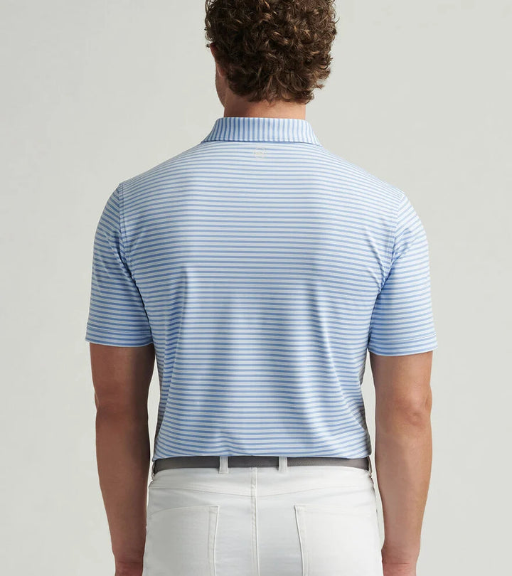 Peter Millar Lane Performance Jersey Polo: Blue Fade