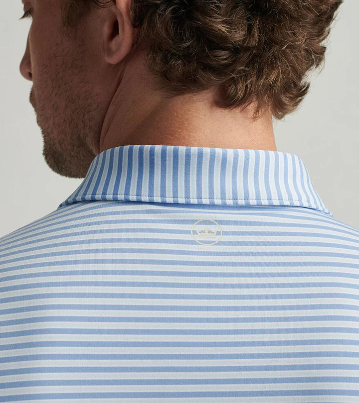 Peter Millar Lane Performance Jersey Polo: Blue Fade