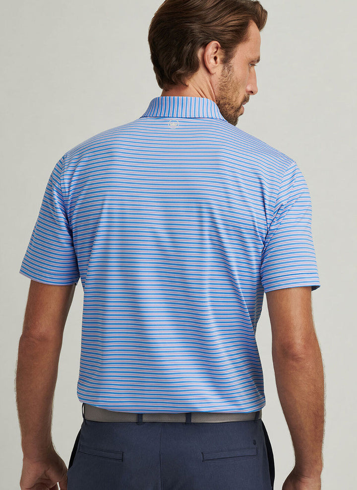 Peter Millar Lane Performance Jersey Polo: Riverbed