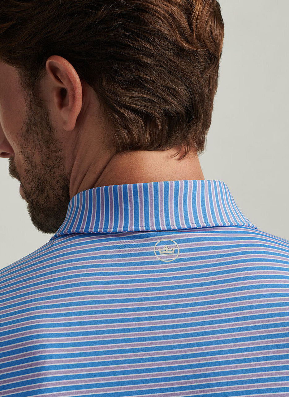 Peter Millar Lane Performance Jersey Polo: Riverbed