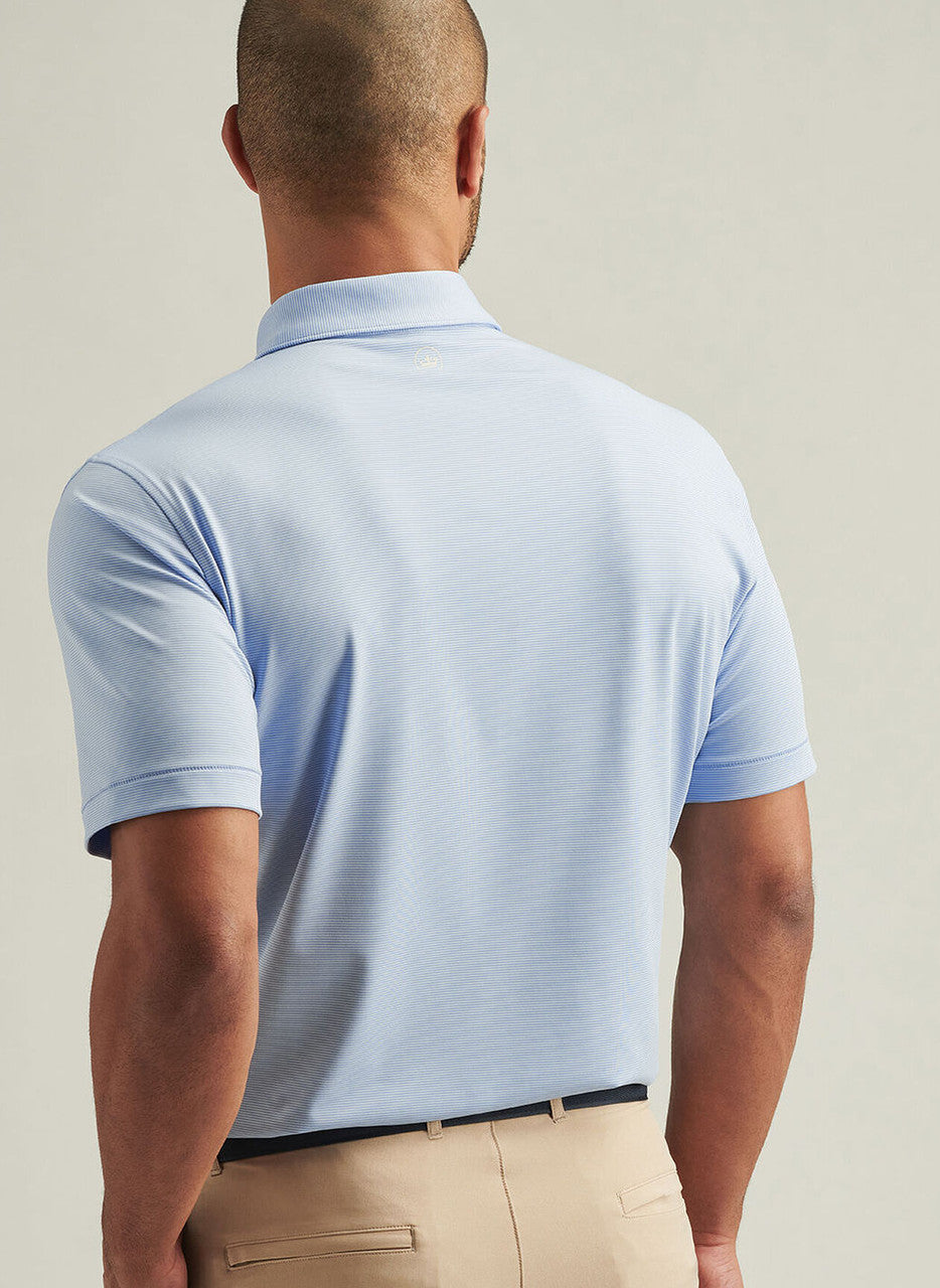 Peter Millar Jubilee Performance Jersey Polo: Blue Fade